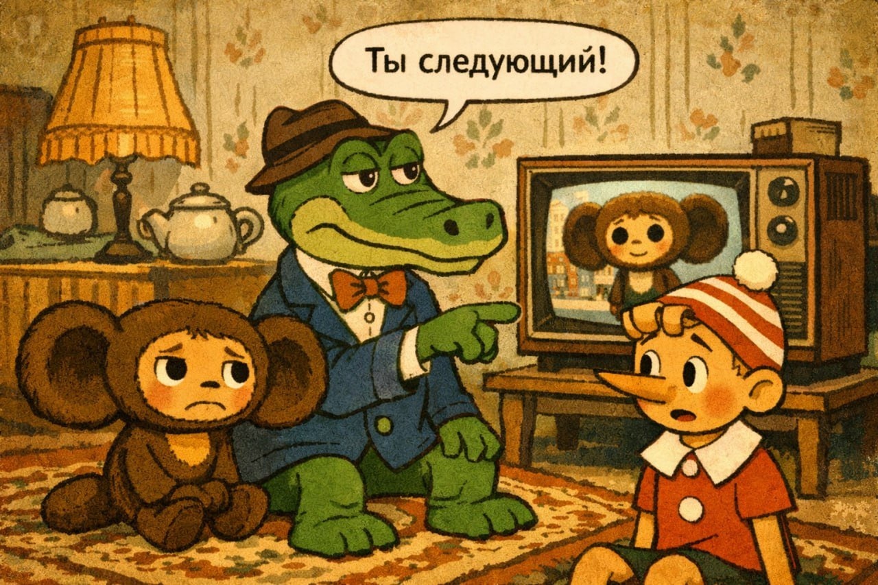Советские персонажи недовольны римейком в коммунальной квартире