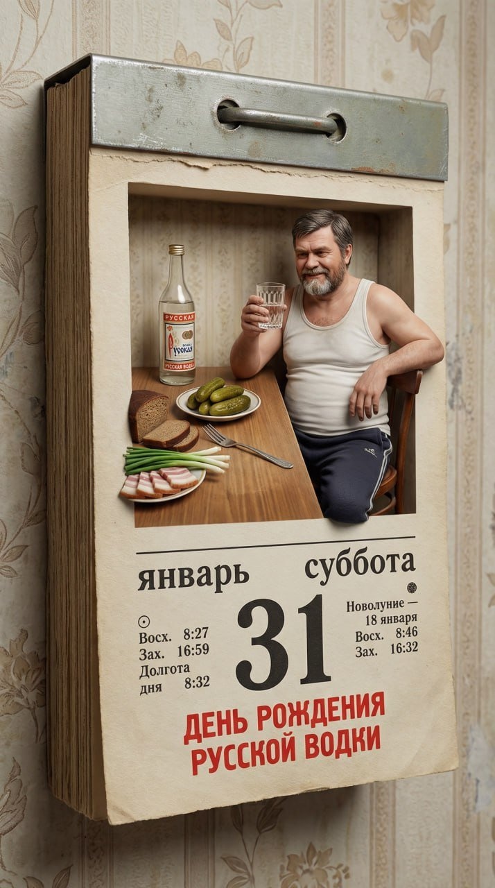 Отрывной настенный календарь СССР 1980-х годов