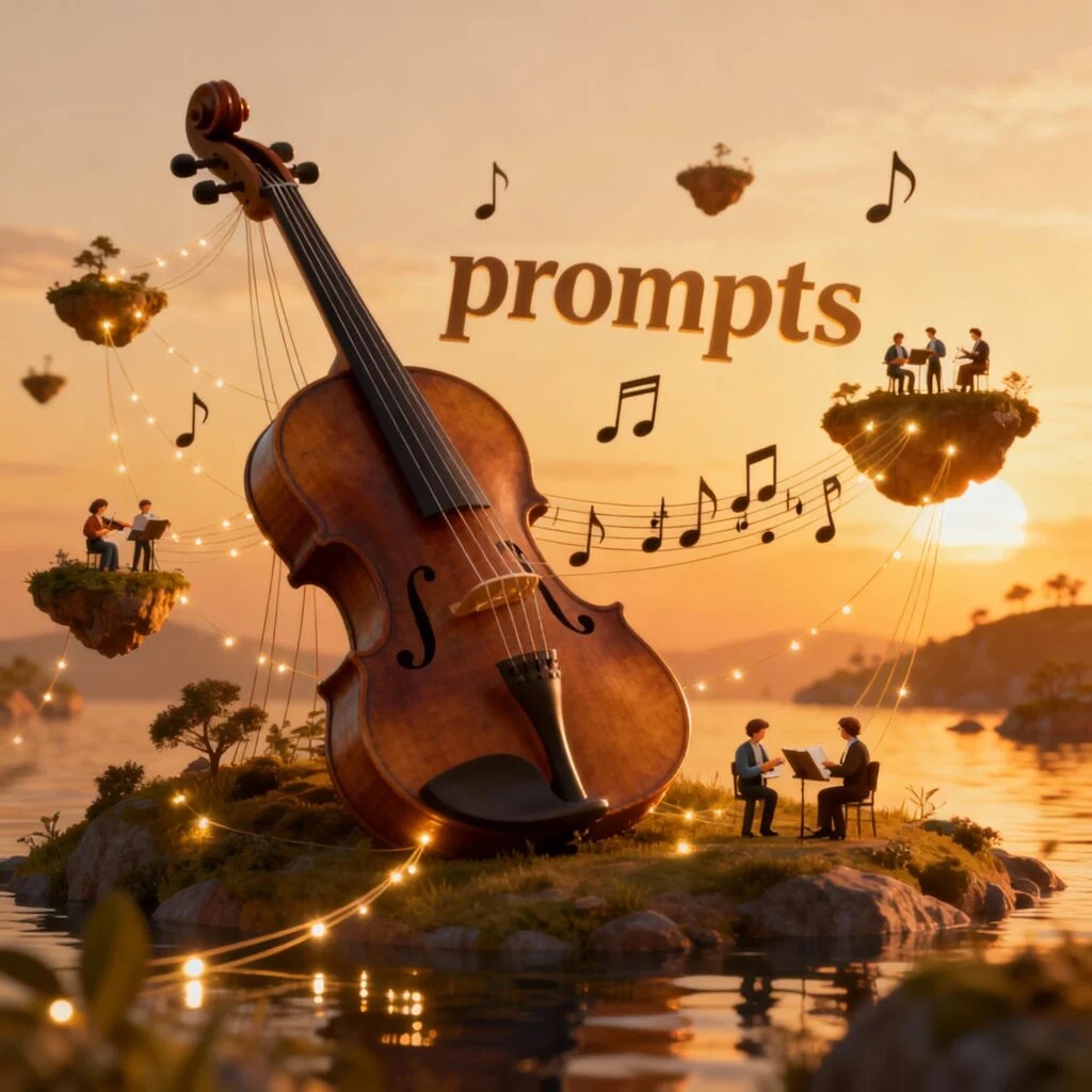 Промпт для создания креативной 3D-рекламы вашего бренда