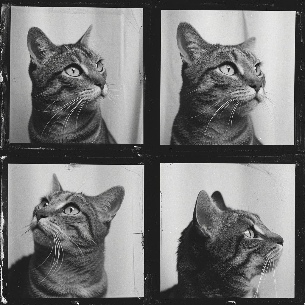 Промпт фото в стиле ретро 80 х