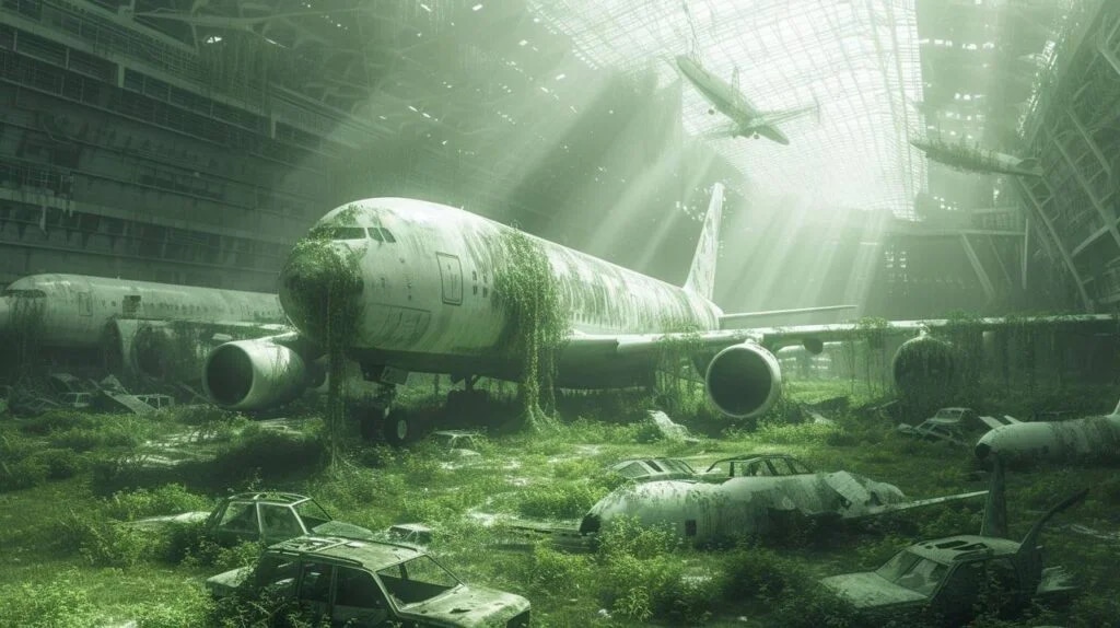 Промпт фотографии апокалиптического мира