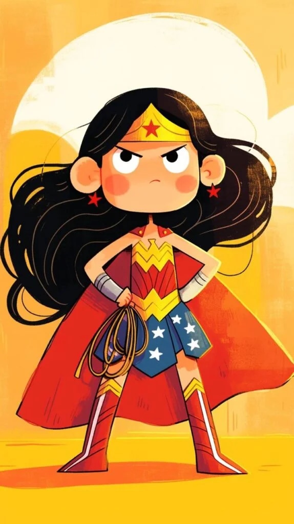 Промпт карикатуры на персонаж или объект в стиле Джима Вудринга