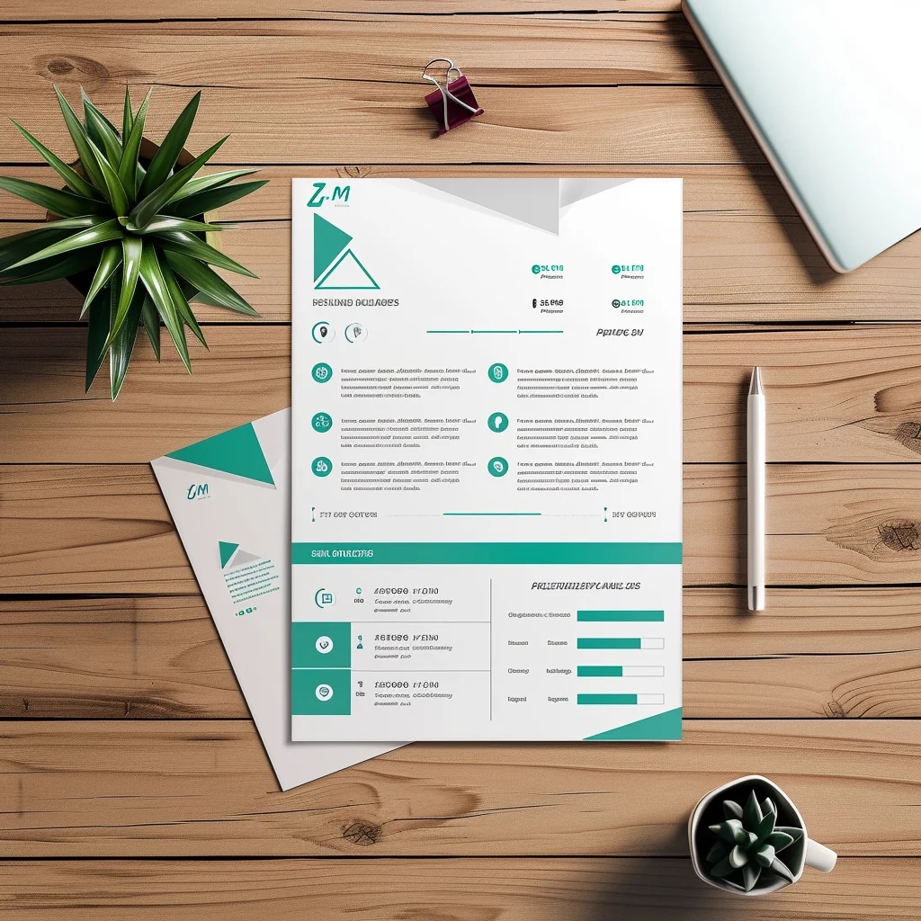 Промпт макета профессионального резюме