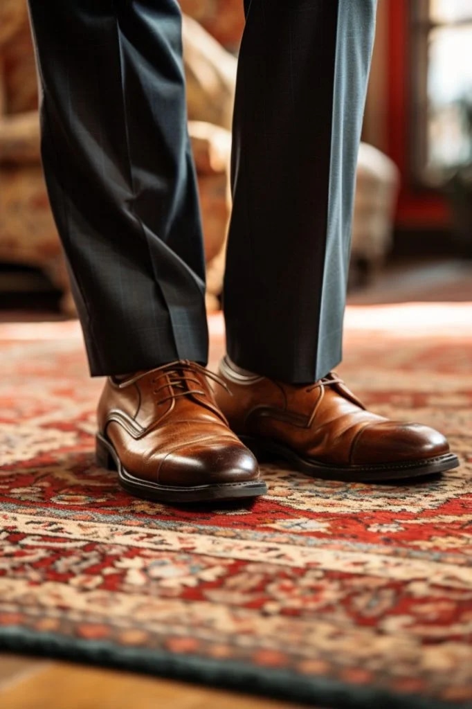 Промпт ноги на уровне земли