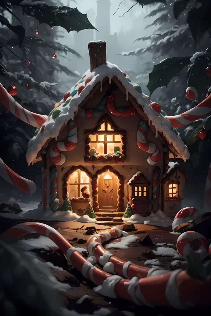 Промпт пряничного домика