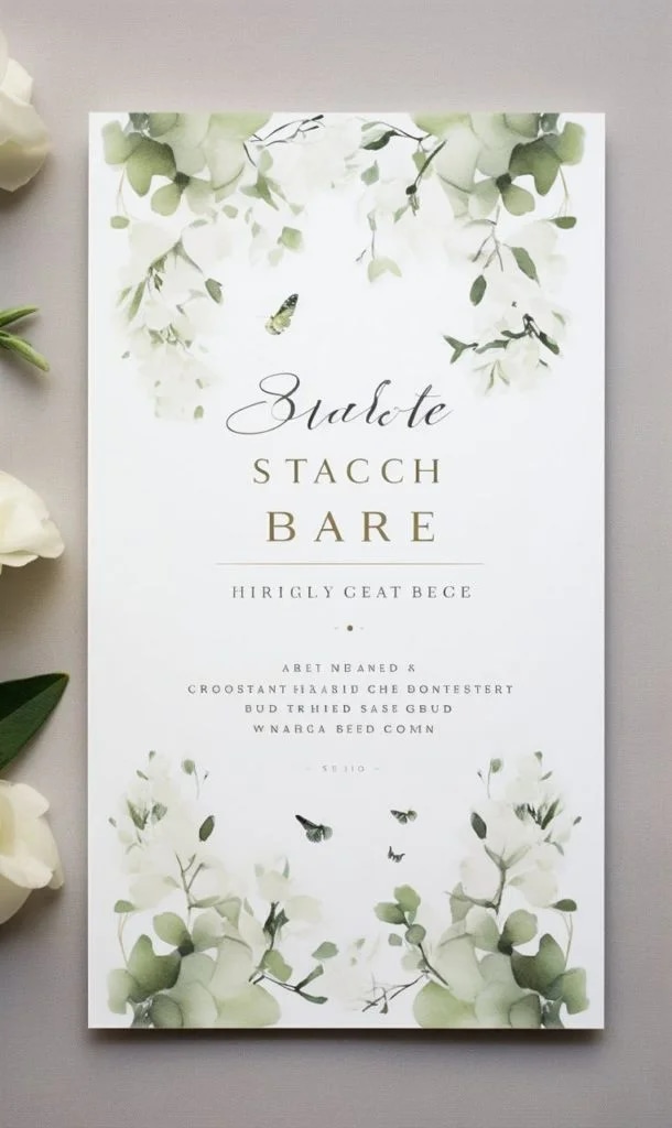 Промпт свадебных открыток