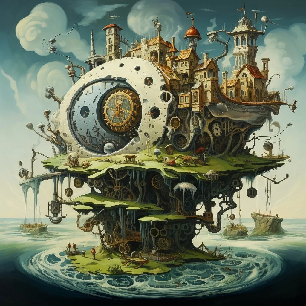 Промпт в стиле сюрреализм