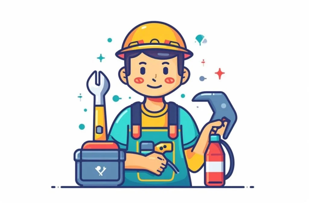 Промпт векторной иллюстрации персонажа