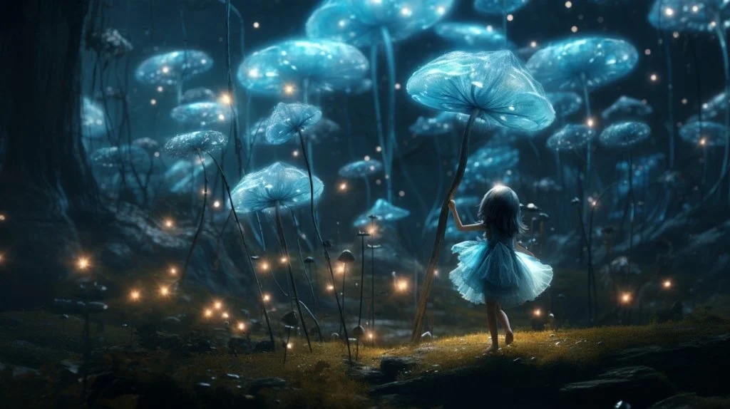 Промт грибного леса