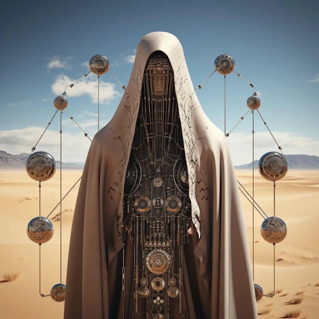 Промт кибер пустыня