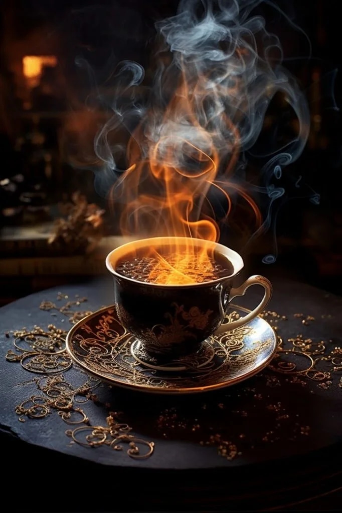 Промт магическое кофе