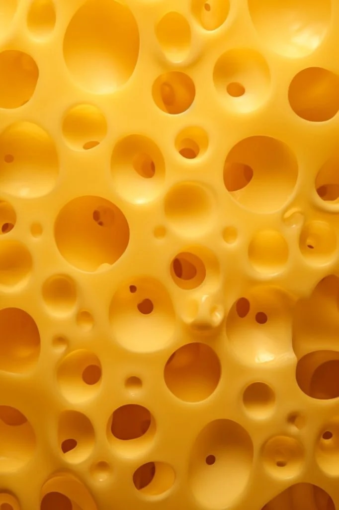 Промт сыра, фон, макро