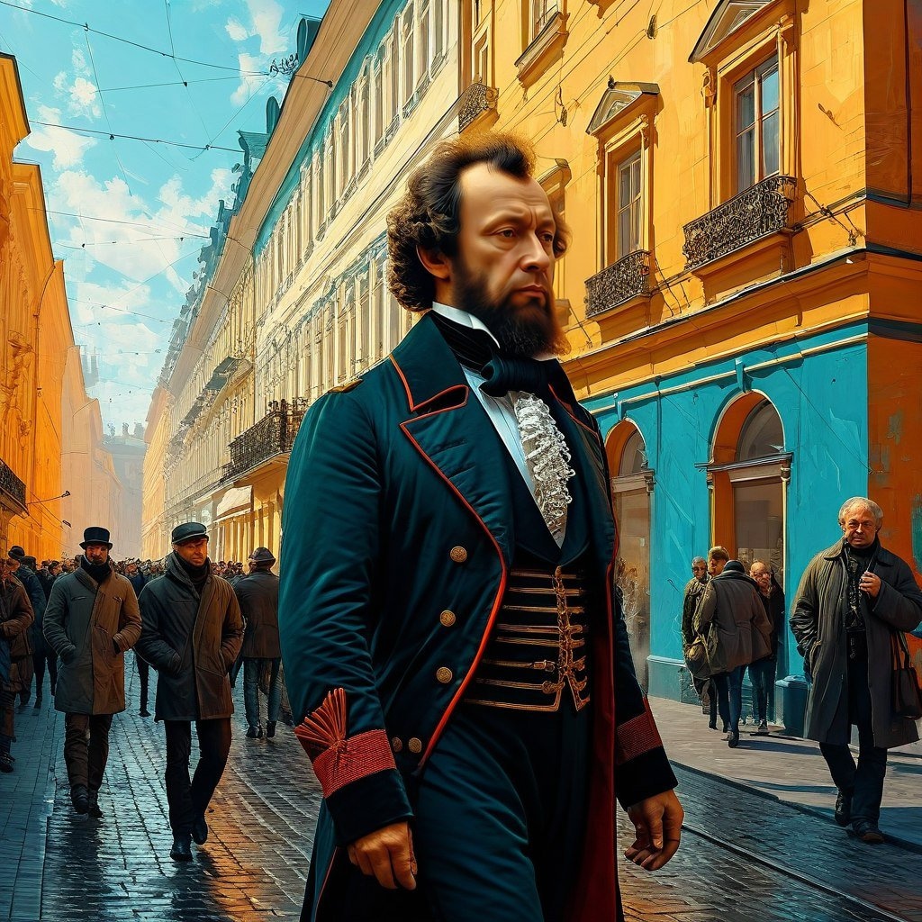 Пушкин в современном Петербурге