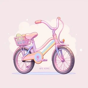 An icon design, 3D, transportation icon, bicycles,...