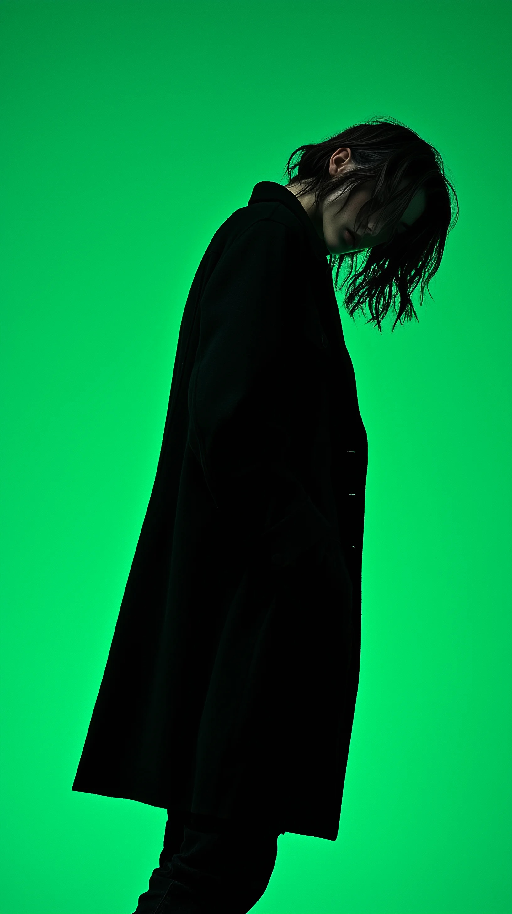 photography, upper body, female model in dramatic ...