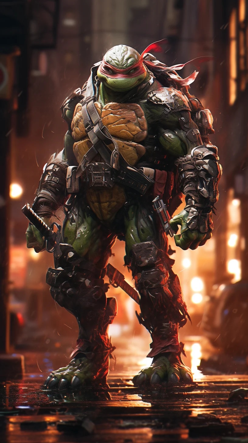 Rafael from Teenage Mutant Ninja Turtles, professi...