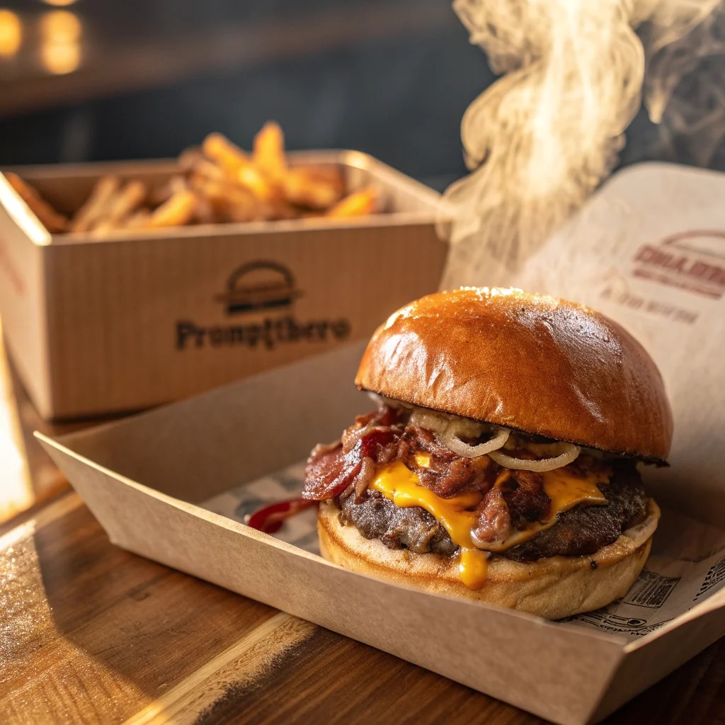 A hyper-realistic close-up photo of a delicious sm...