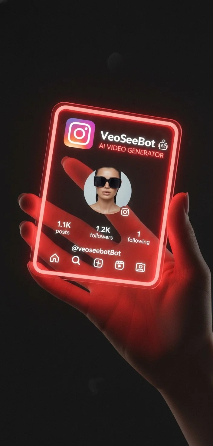 Интересный промпт для фотокарточек, меняйте под себя, креативьте, добавляйте другие соц сети  сделан