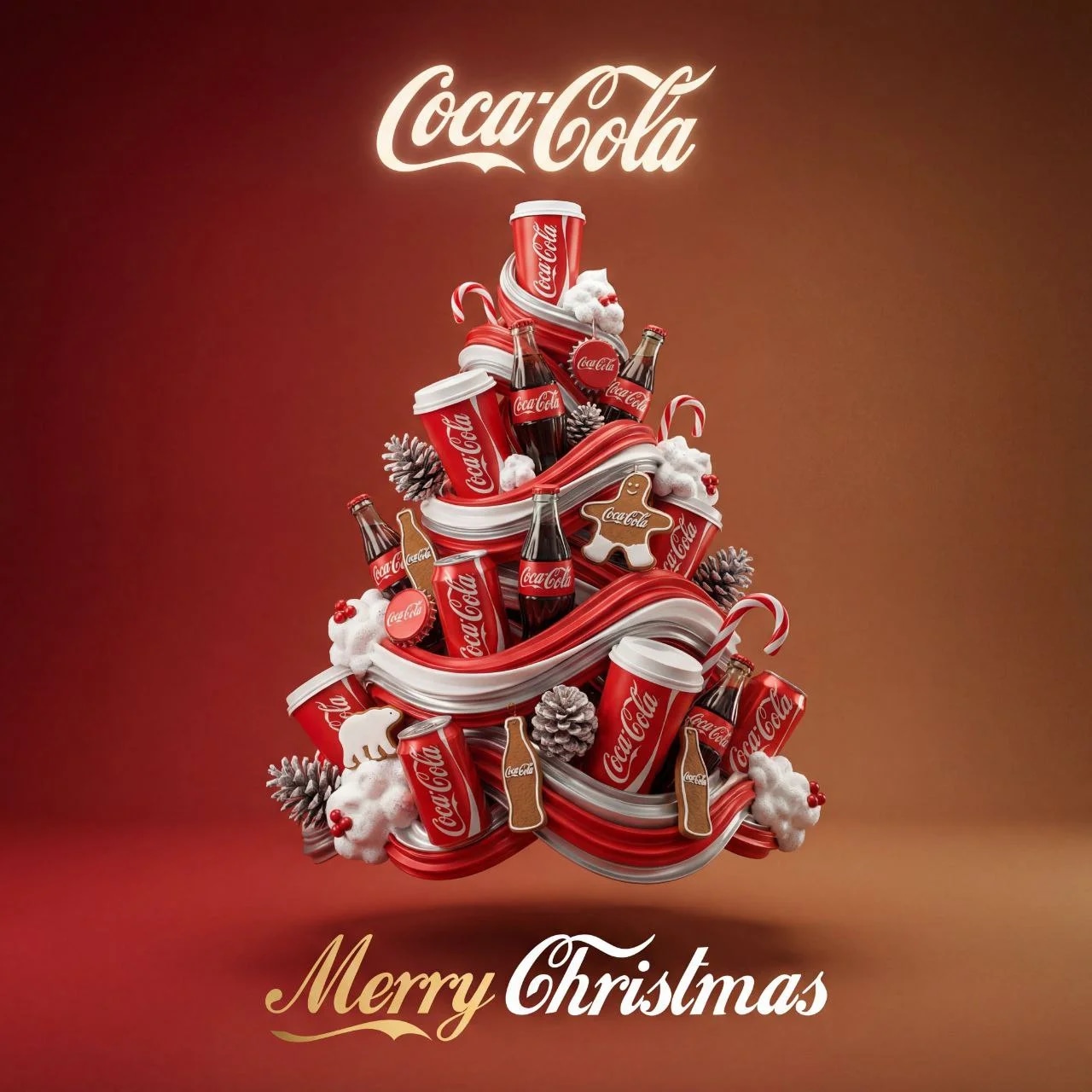 Новогодние ёлки брэндов, вставляете любой бренд