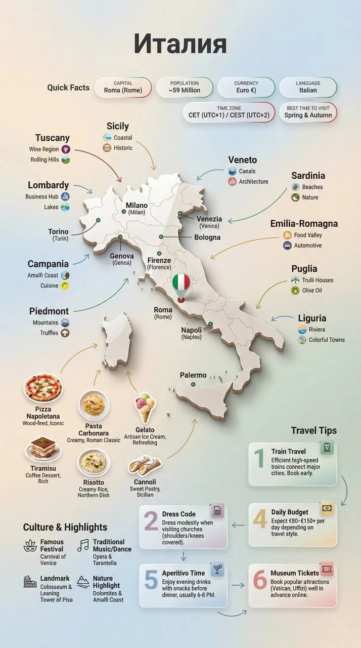 Ultra-clean modern country infographic poster (1080x1080), premium edi