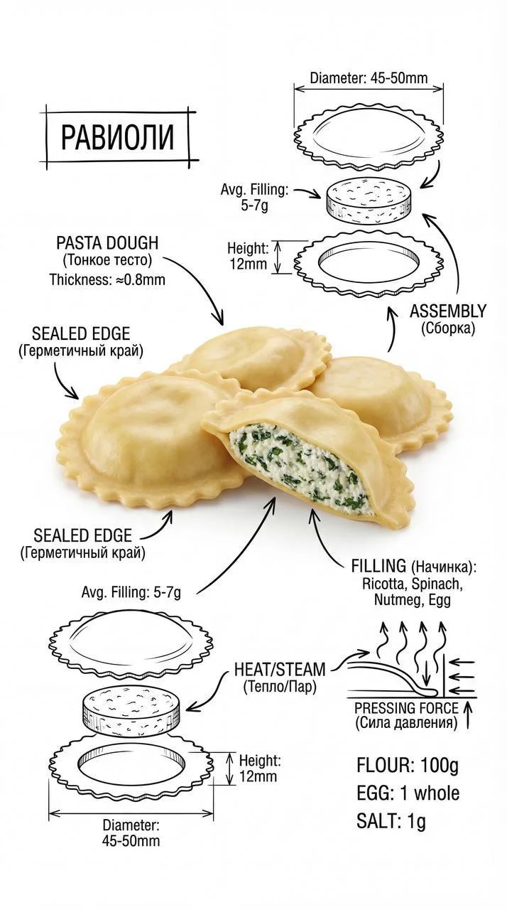 high-quality infographic image of  Круассан combining a realistic phot