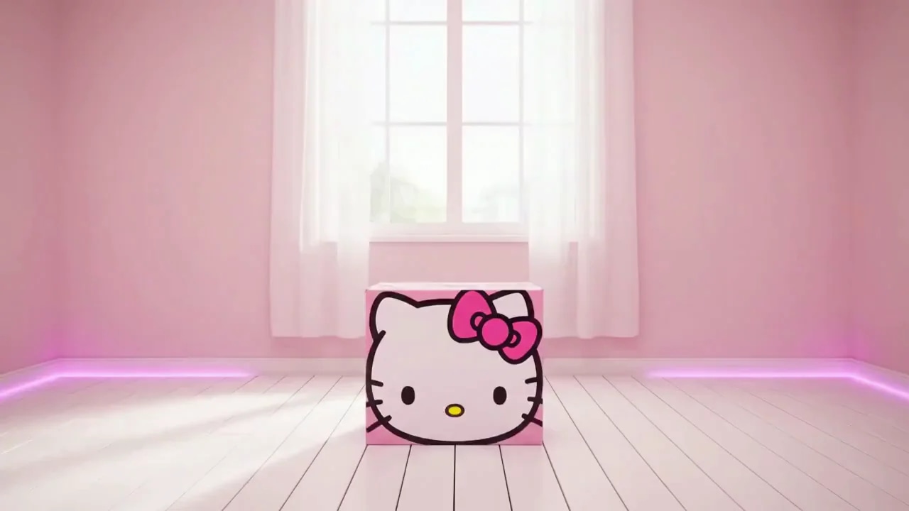 Подсказка распаковывающихся объектов для Veo 3