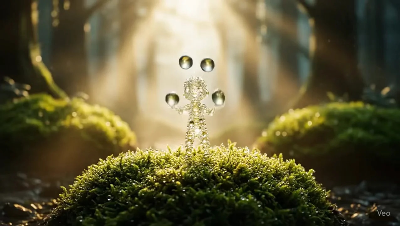 Промпт под нейросеть veo3, почему такие видео набирают много просмотров?