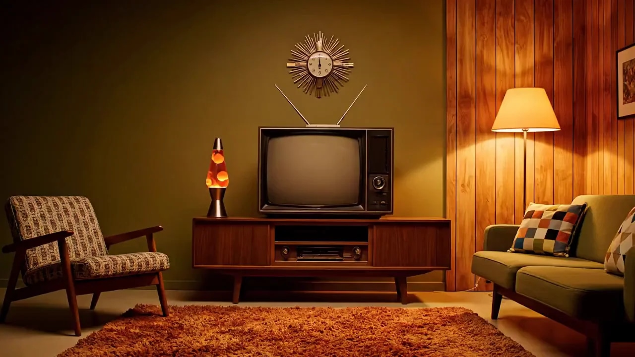 Veo3 промпт- прикольно показана эволюция наших с вами квартир и ремонтов