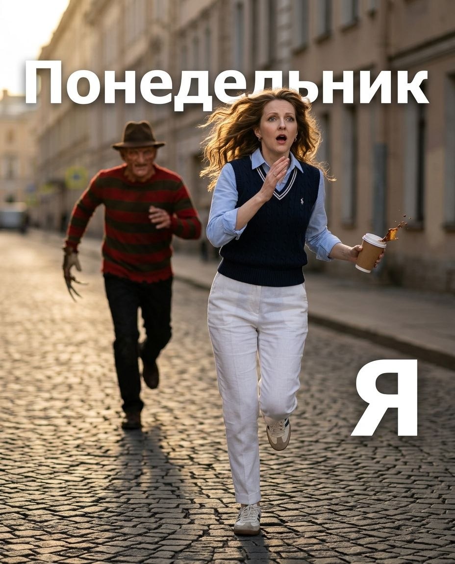 Шуточный побег от понедельника